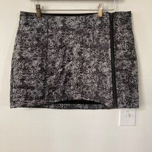Smartwool Wool-blend Corbet 120 Printed Zip Skirt